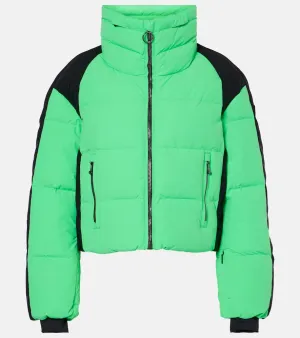 Fusalp Navy paneled ski jacket