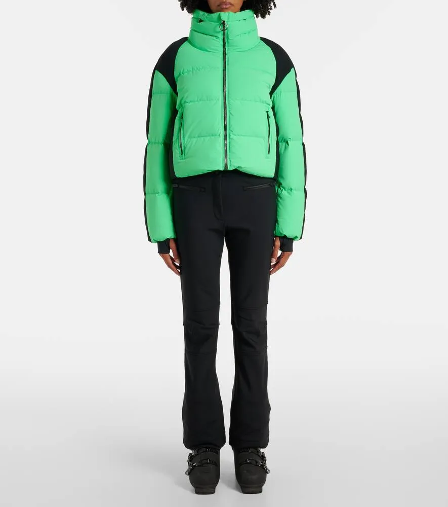 Fusalp Navy paneled ski jacket