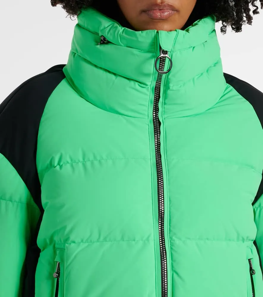 Fusalp Navy paneled ski jacket