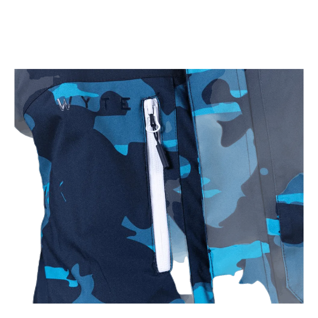 Junior Kody Ski Jacket Blue/Patterned