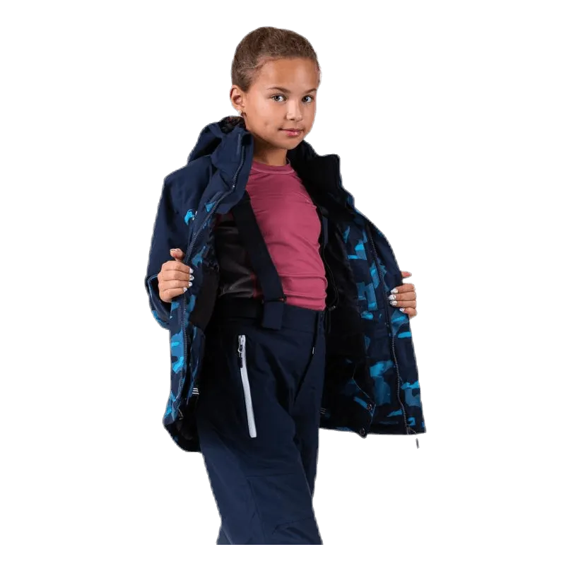 Junior Kody Ski Jacket Blue/Patterned
