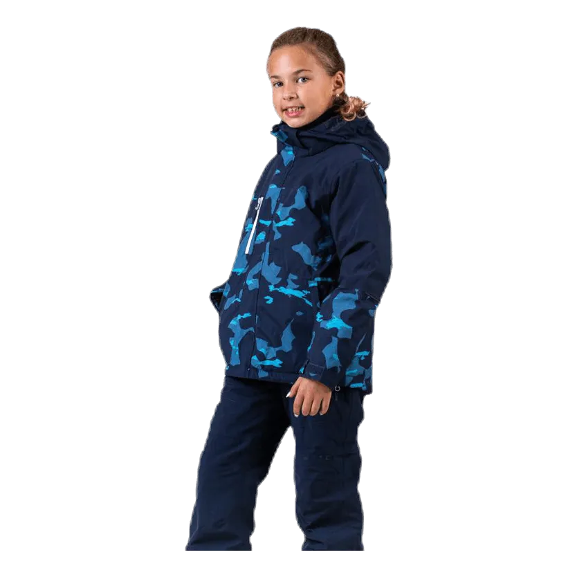 Junior Kody Ski Jacket Blue/Patterned