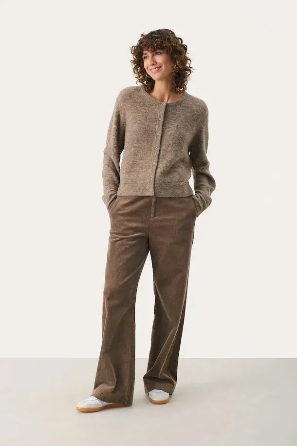 PART TWO CLARISSE TROUSERS WALNUT