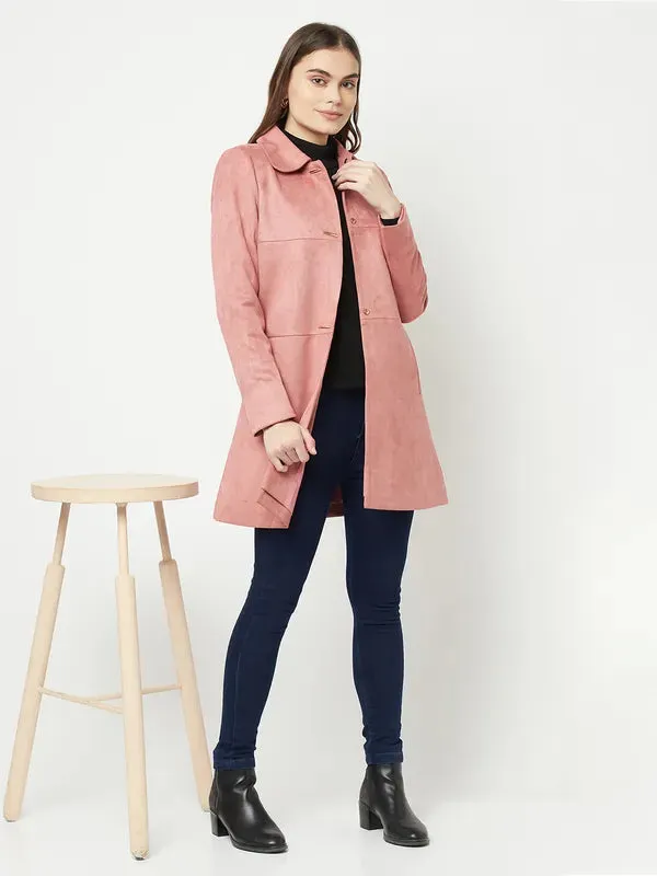 Women Blush Coat