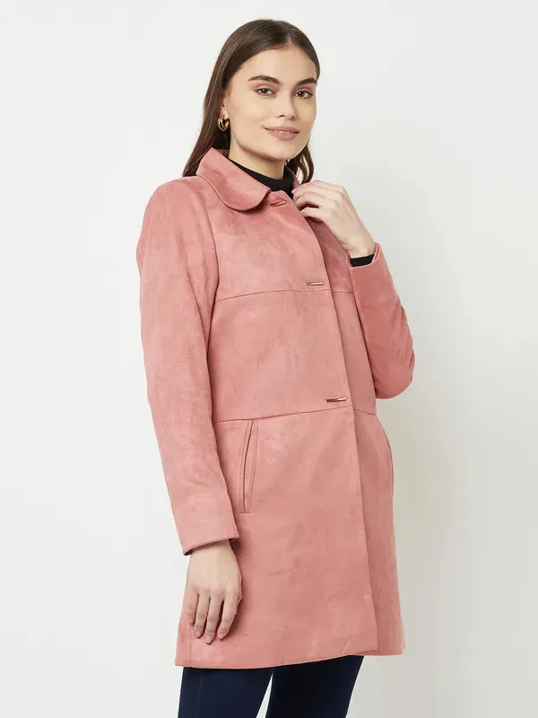 Women Blush Coat