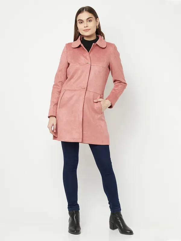 Women Blush Coat