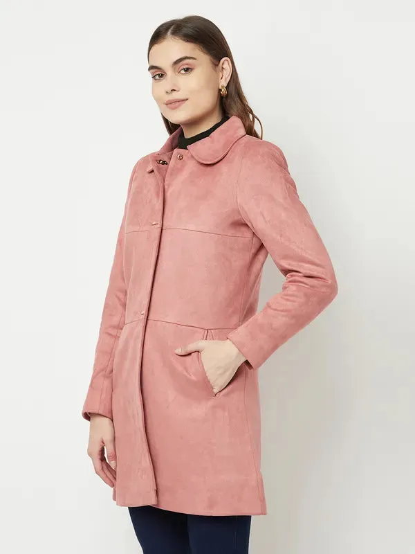 Women Blush Coat
