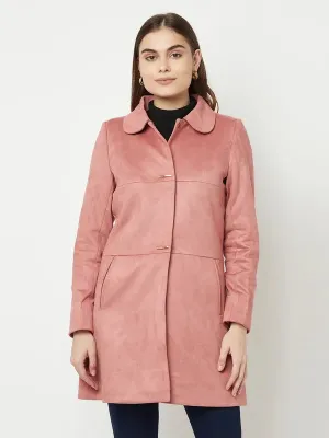 Women Blush Coat